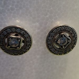 Sterling silver earrings w/cz From Kohl's